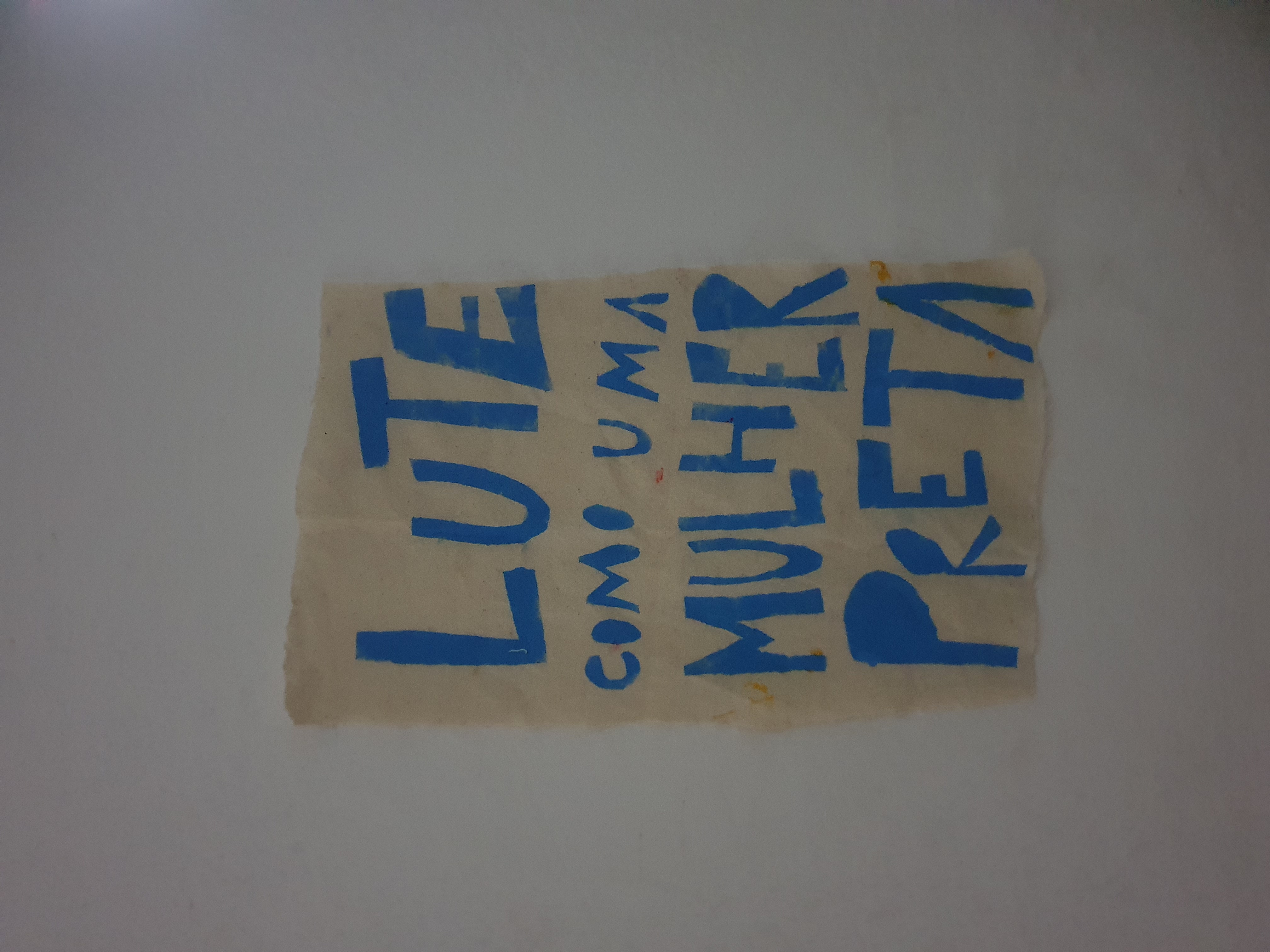 LUTE COMO UMA MULHER PRETA